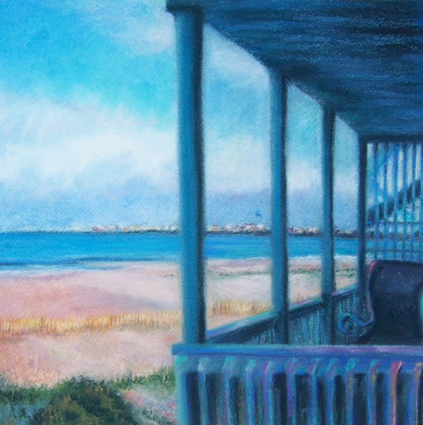 Laura McMillan beach paintings